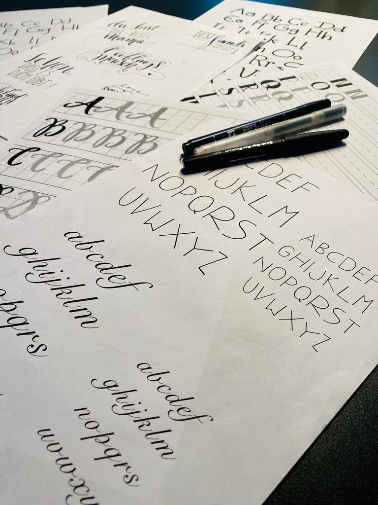 Handlettering-Kurs "neue ABC´s"