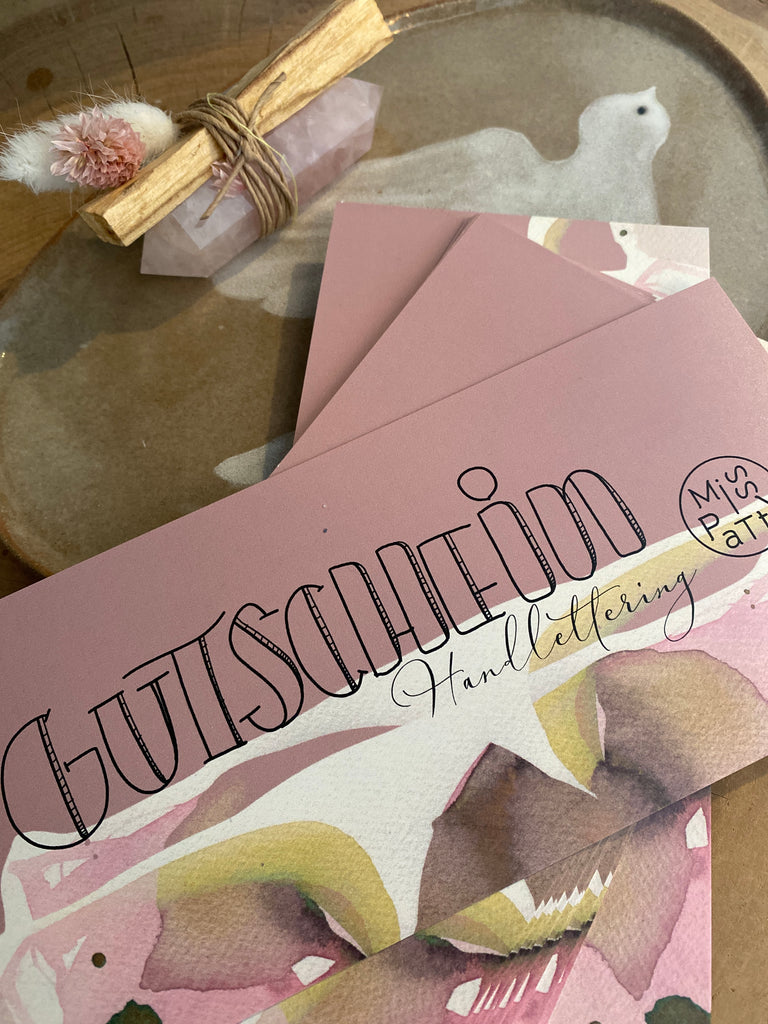 Gutschein für Handlettering-Kurs